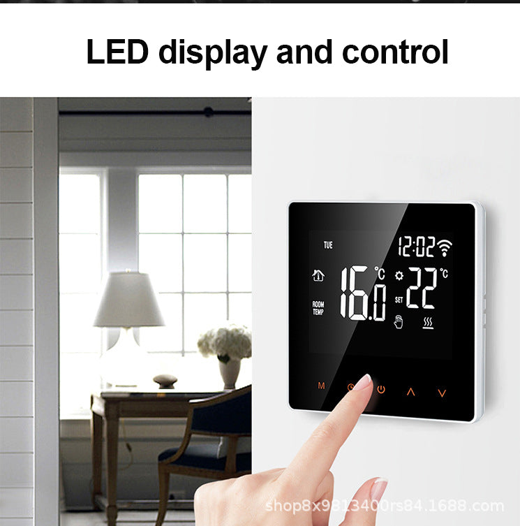 LCD display Tuya Smart WiFi Thermostat