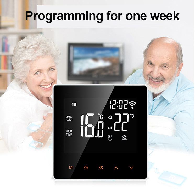 programming for one week Tuya Smart WiFi Thermostat