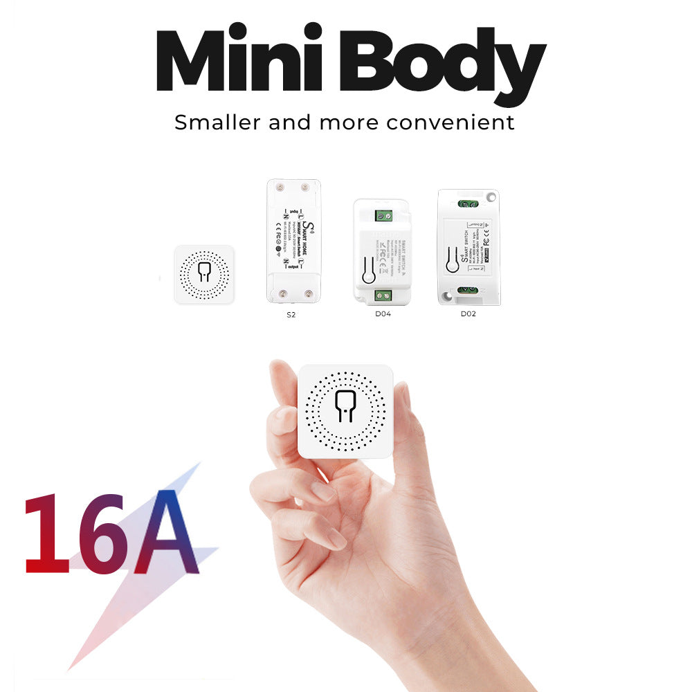 WiFi Smart Switch Mini Module 16A Tuya Smartlife