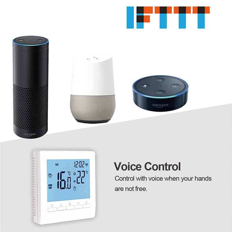 Smart WiFi Thermostat Voice control