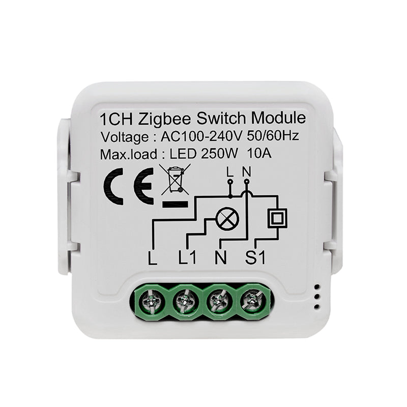 Zigbee Smart Switch Module 1 2 3 4 Gang Neutral Wire Required