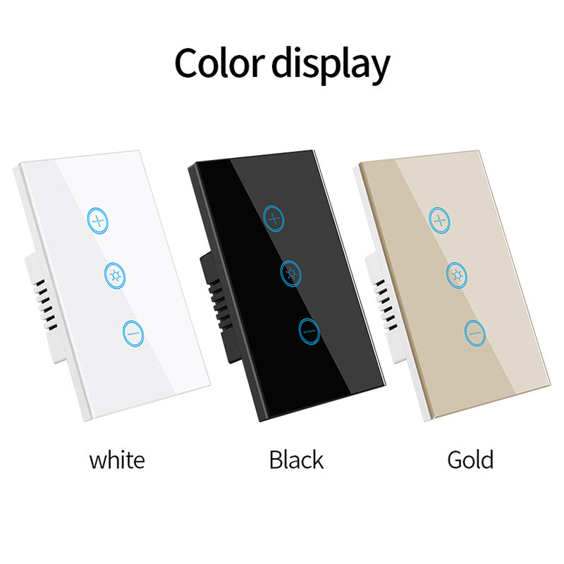 Different Color WiFi Smart Dimmer Switch