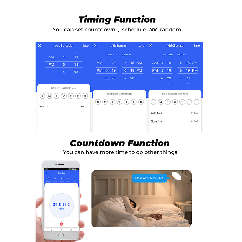 Timing function & countdown function
