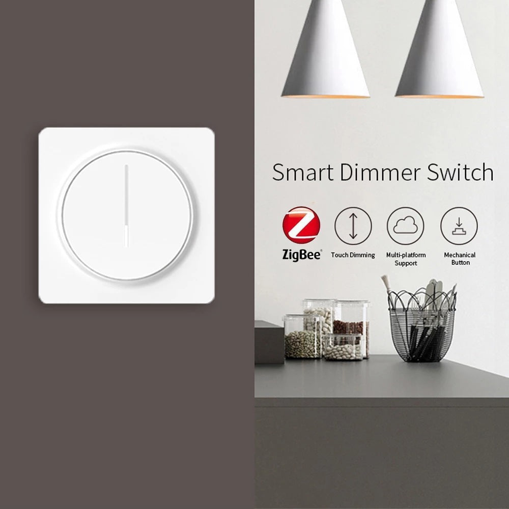 Zigbee Smart Touch Dimmer Switch EU Type