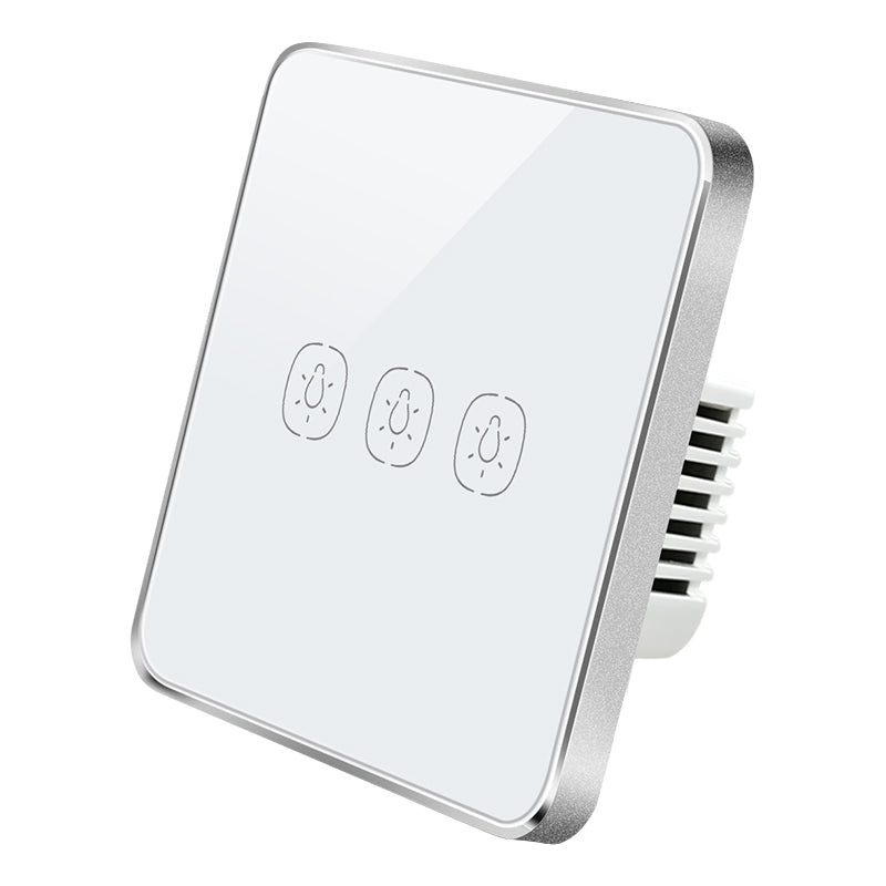 3 gang zigbee smart touch light switch