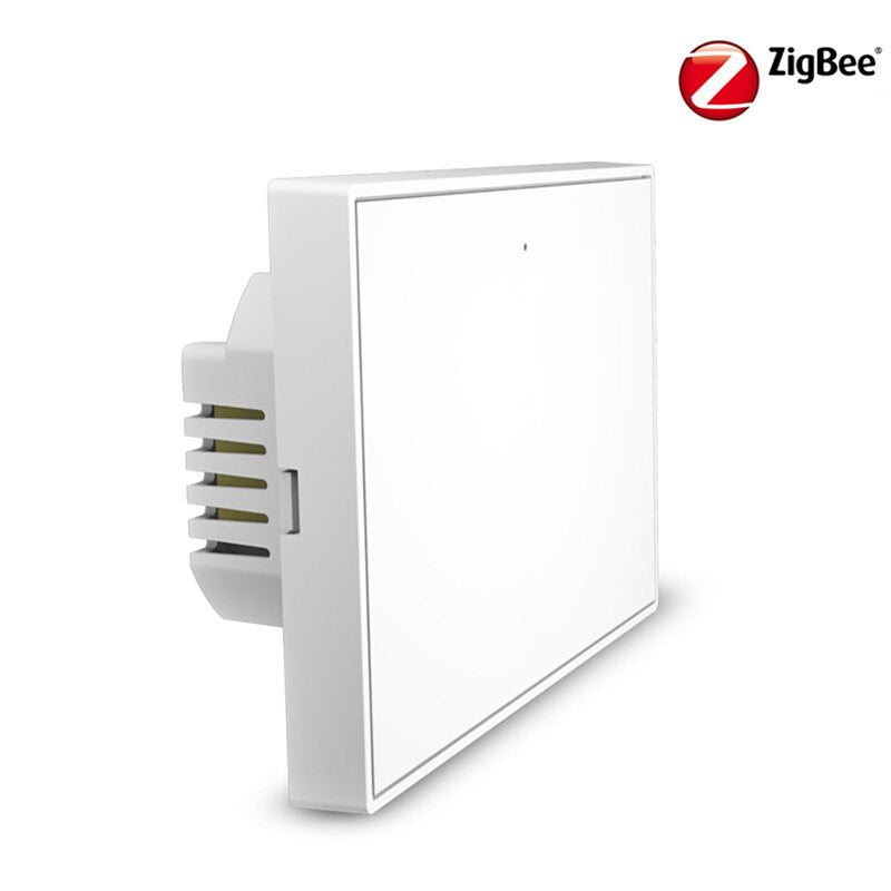Zigbee Light Switch US 110V No Neutral Press Button Switches