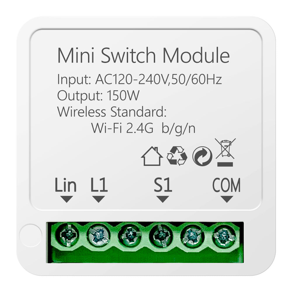 WiFi Smart Switch Module Neutral Wire Not Required