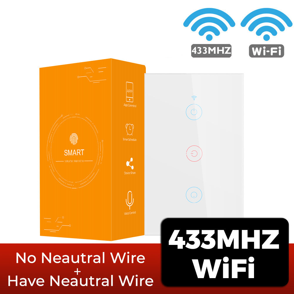 Wifi RF433 US smart switch