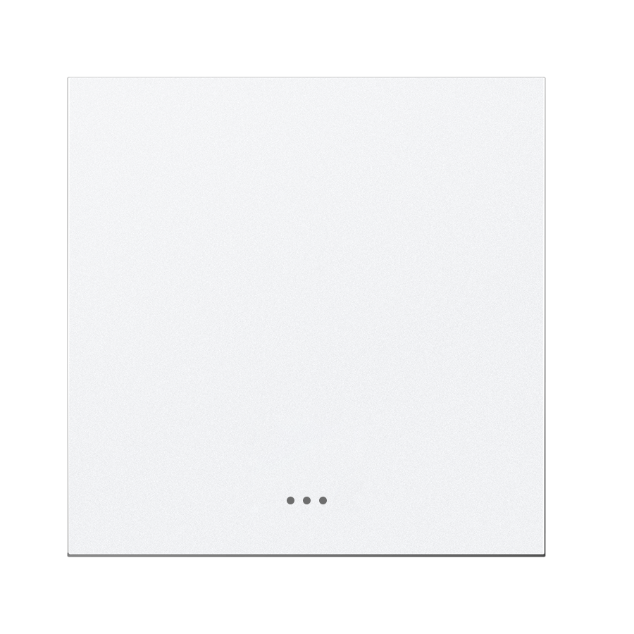 White Zigbee smart switch