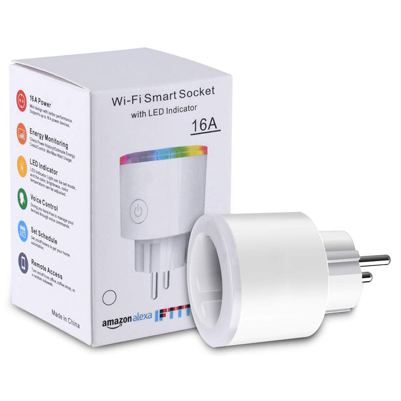 16A WiFi Smart Socket EU UK US