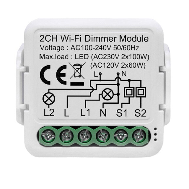 Tuya Smart WiFi Dimmer Switch Module