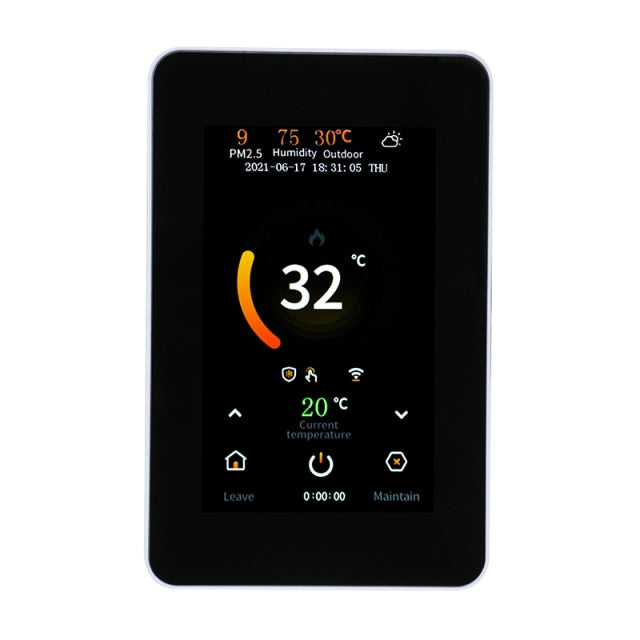 WiFi Smart Thermostat with LCD Touch Screen