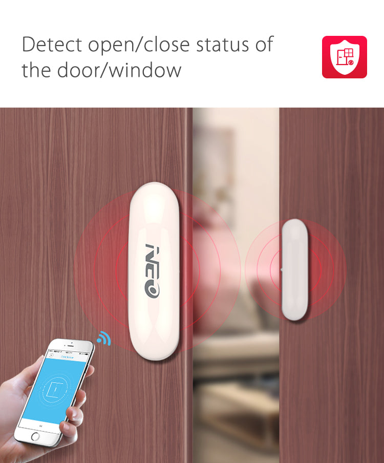 Wifi Door Sensor Window Detector Smartlife Tuya Smart Home