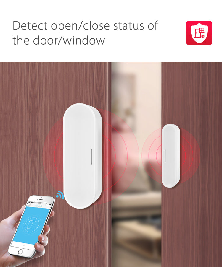Wifi Door Sensor Window Detector Smartlife Tuya Smart Home