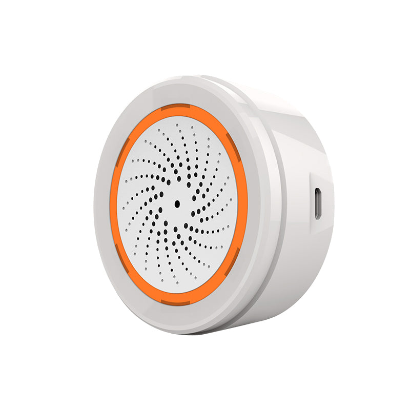 Zigbee Smart Siren with Temperature Humidity Sensor 3 in 1