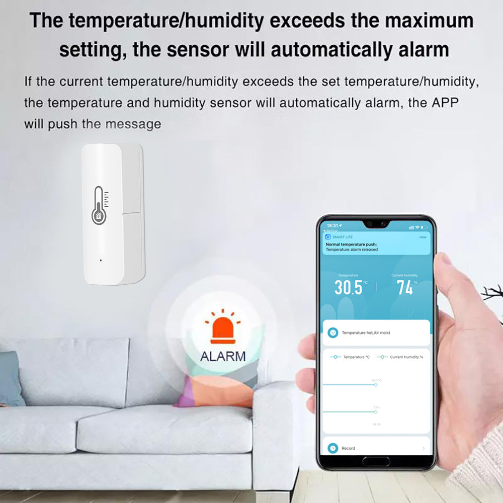Wifi Smart Temperature Humidity Sensor