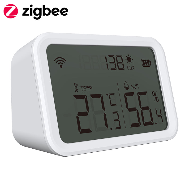 Zigbee Temperature Humidity Sensor Luminous Brightness Detector 3 In 1 –  Lonsonho Tech.