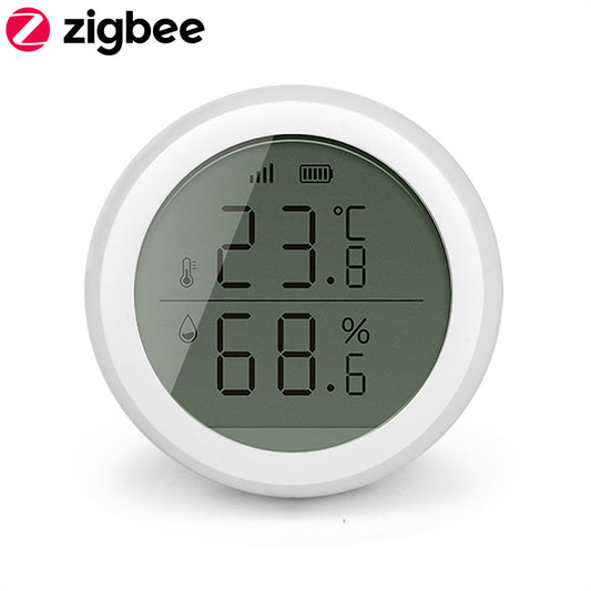 Zigbee Smart Temperature Humidity Sensor 2 In 1