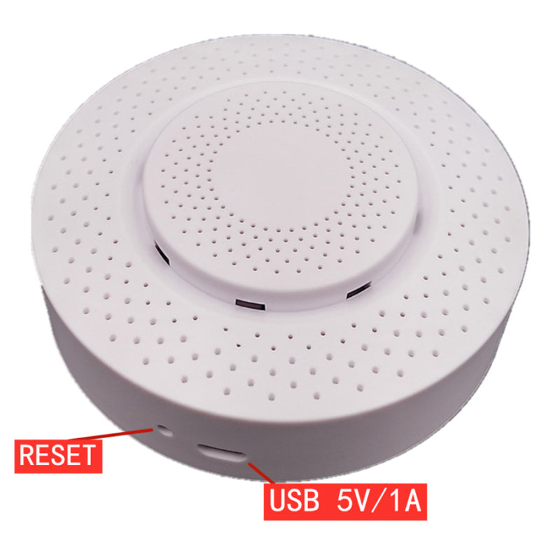 Wifi Smart Air Quality Monitor Box Co2 HCHO VOC Temperature Humidity Sensor